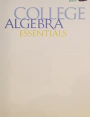 Tapa de College algebra essentials