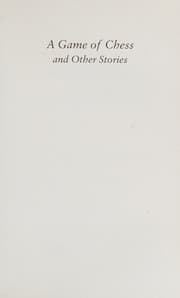 Tapa de Game of Chess and Other Stories