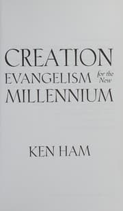Tapa de Creation evangelism for the new millennium