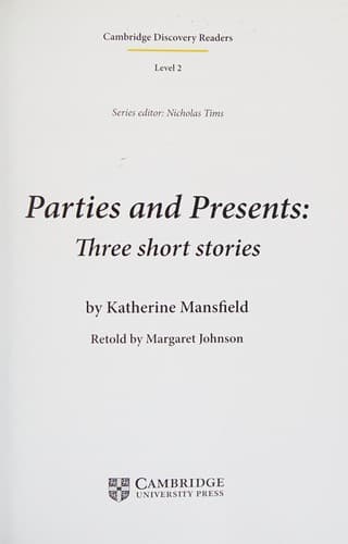 Tapa de Parties and presents