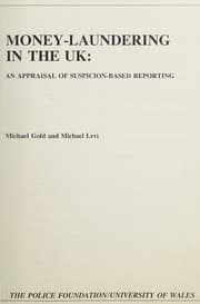 Tapa de Money-laundering in the UK
