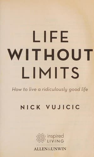 Tapa de Life without limits