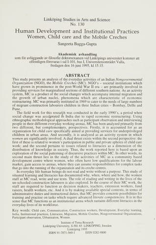Tapa de Human development and institutional practices