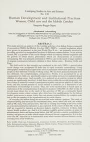 Tapa de Human development and institutional practices