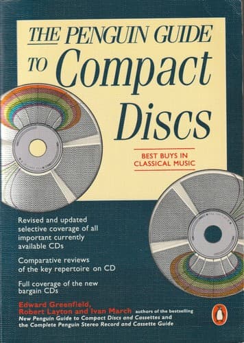 Tapa de The Penguin guide to compact discs