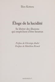 Tapa de Éloge de la lucidité