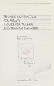 Tapa de Training contractors for results