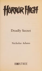 Tapa de Deadly secret