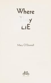 Tapa de Where they lie