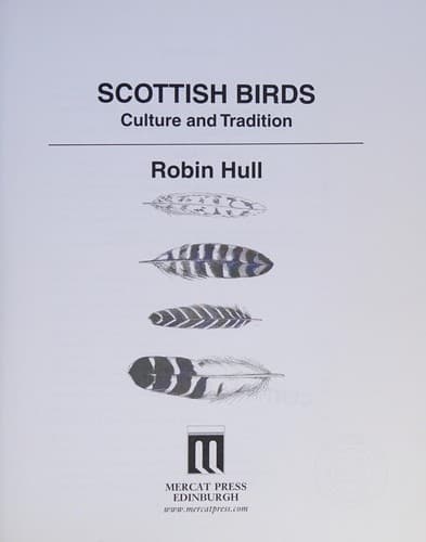 Tapa de Scottish birds