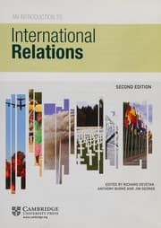 Tapa de An introduction to international relations