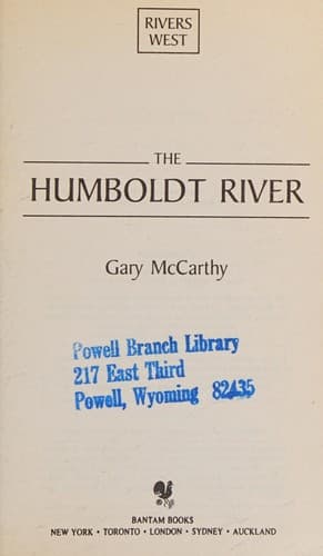 Tapa de The Humboldt River