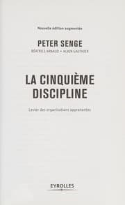 Tapa de La cinquième discipline