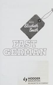 Tapa de Fast German