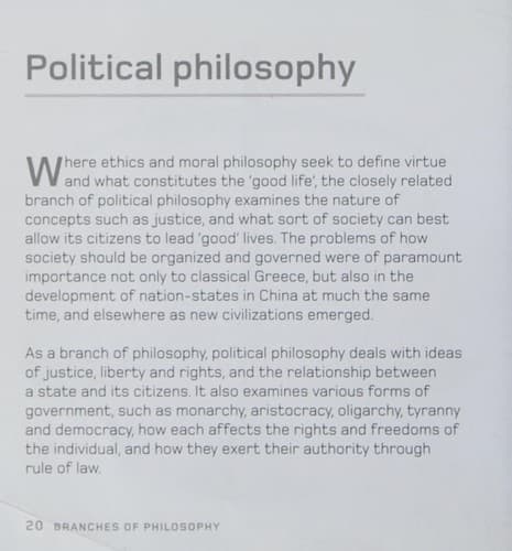 Tapa de Philosophy in Minutes