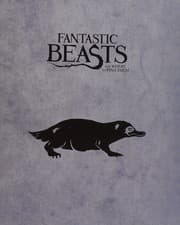 Tapa de Incredibuilds - fantastic beasts - niffler - deluxe model and book set