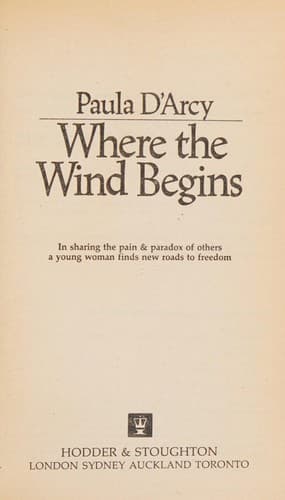 Tapa de Where the wind begins