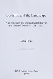 Tapa de Lordship and the Landscape