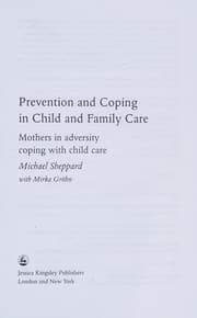 Tapa de Prevention and coping in child and family care
