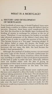 Tapa de Mortgages and foreclosure