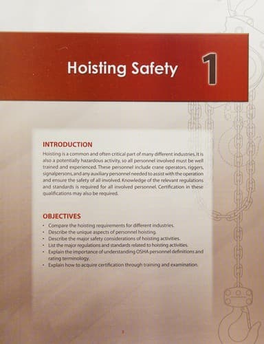 Tapa de Rigging, Hoisting, and Signaling Practices