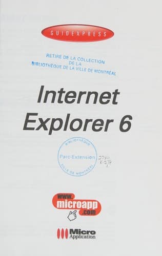 Tapa de Internet Explorer 6