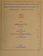 Tapa de Ueber die Symbolik im "Panis angelorum"
