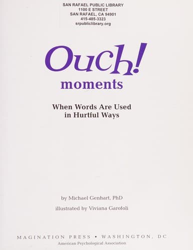 Tapa de Ouch moments