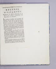 Tapa de Recueil d'estampes représentant les différens événemens de la guerre qui a procuré l'indépendance aux États-Unis de l'Amérique