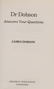 Tapa de Dr Dobson answers your questions