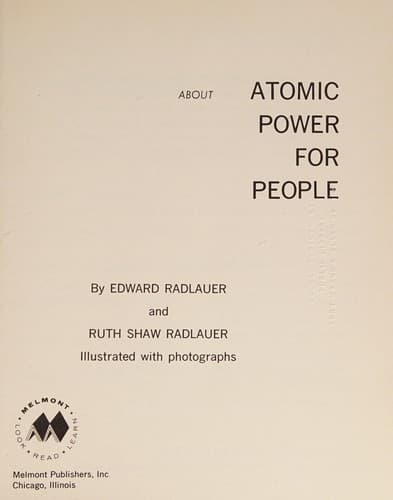 Tapa de About atomic power for people