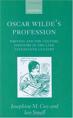 Tapa de Oscar Wilde's profession
