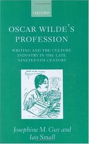 Tapa de Oscar Wilde's profession