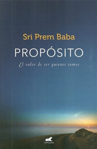 Tapa de PROPOSITO