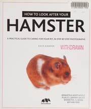 Tapa de How to Look after Your Hamster