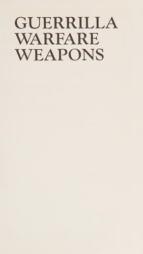 Tapa de Guerrilla warfare weapons