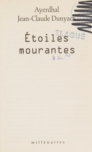 Tapa de Étoiles mourantes