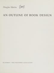 Tapa de Outline of Book Design