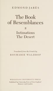 Tapa de Intimations, the desert