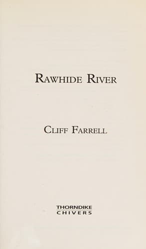 Tapa de Rawhide river