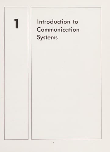 Tapa de Digital, analog, and data communication