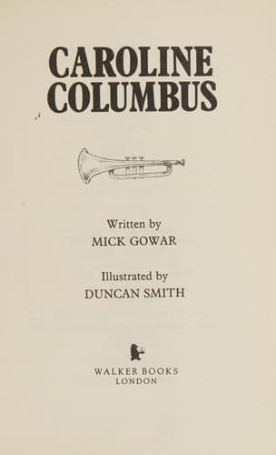 Tapa de Caroline Columbus