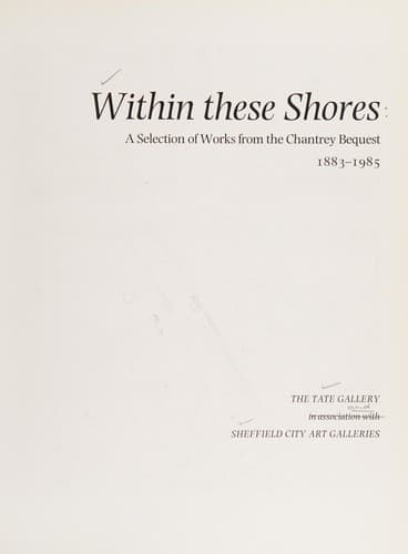 Tapa de Within these shores