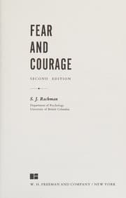 Tapa de Fear and courage