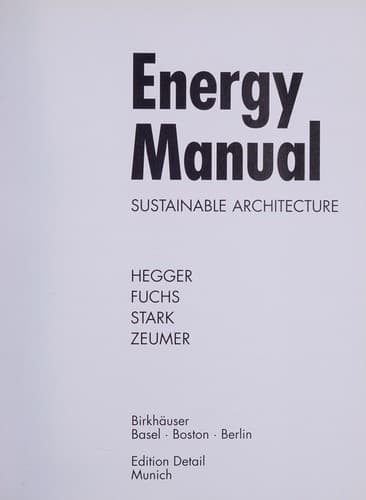 Tapa de Energy manual