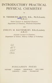 Tapa de Introductory practical physical chemistry