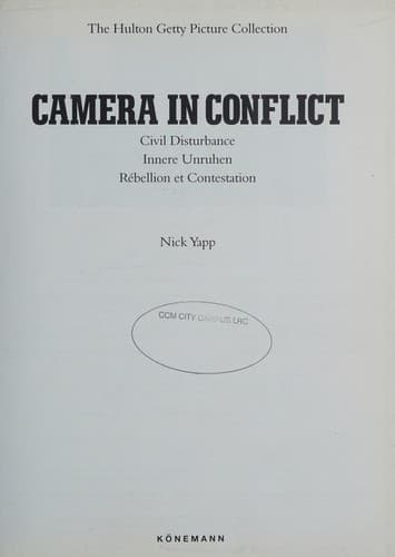 Tapa de Camera in conflict