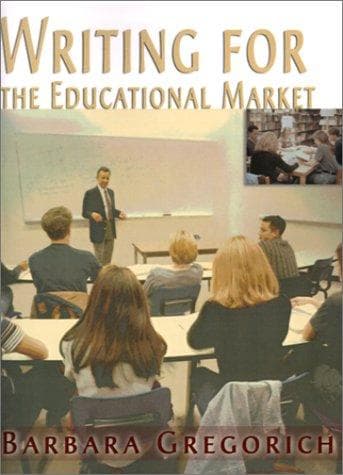 Tapa de Writing for the educational market