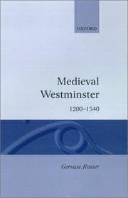 Tapa de Medieval Westminster, 1200-1540
