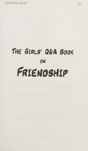 Tapa de The girls' Q & A book on friendship